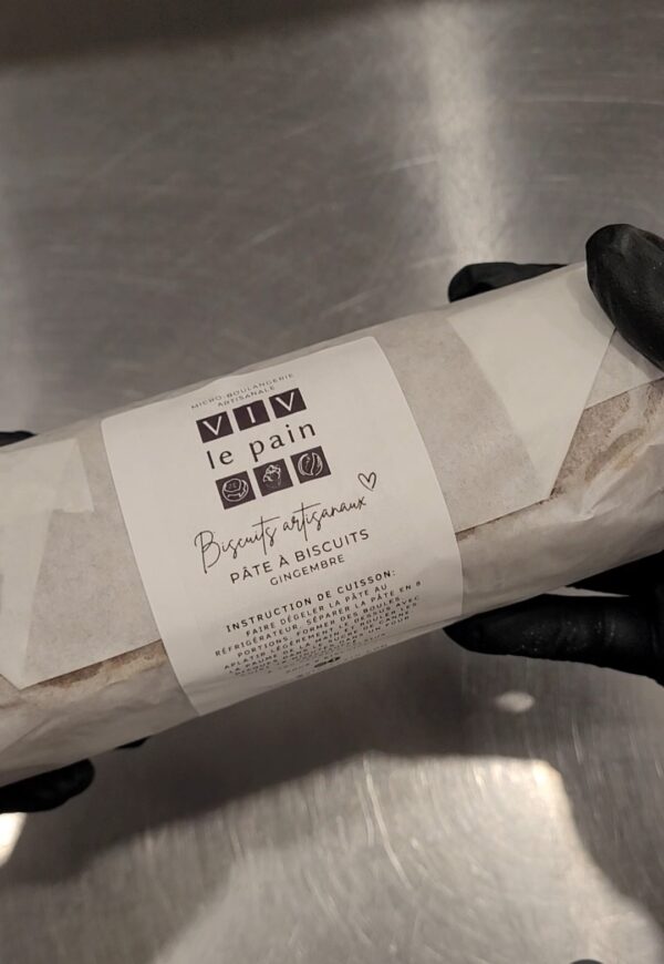 Pâte à biscuit gingembre - 720G