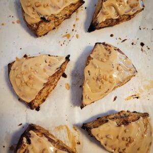 Scones pacanes et érable aux grains entiers